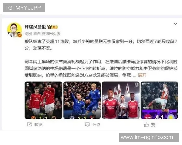 天空体育预测阿森纳与维拉战平曼联小胜狼队精彩赛事前瞻分析